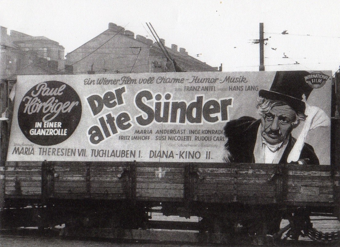 Der alte Sünder - Filmwerbung